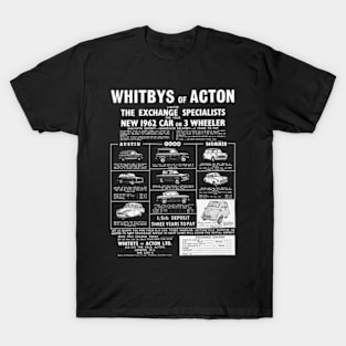 1962 BRITISH CAR DEALER ADVERT T-Shirt